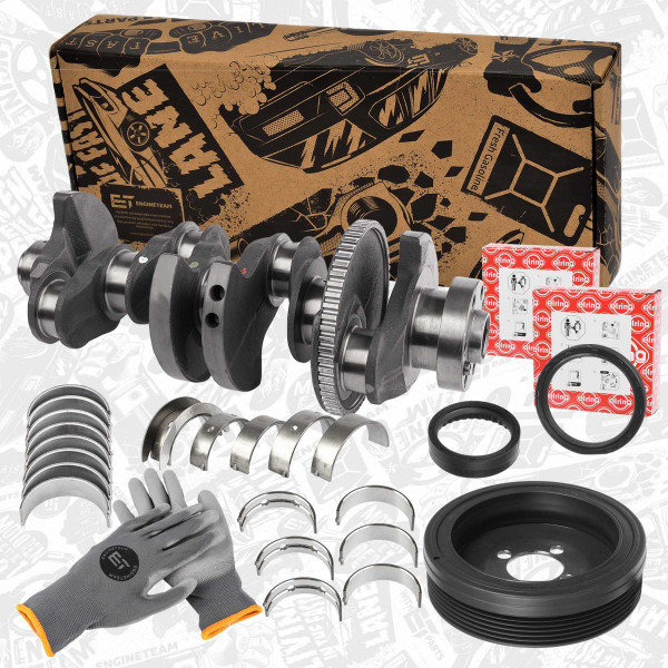 Repair kit, crankshaft - HK0216VR2 ET ENGINETEAM - 11217516040, 11211439945, 11211439949