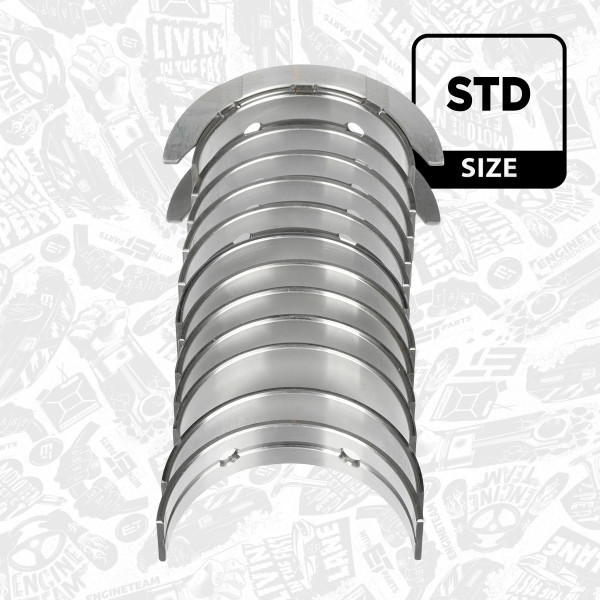 Main bearing set - LH007200 ET ENGINETEAM
