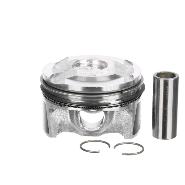 Piston with rings and pin - PM015600 ET ENGINETEAM - 12667052